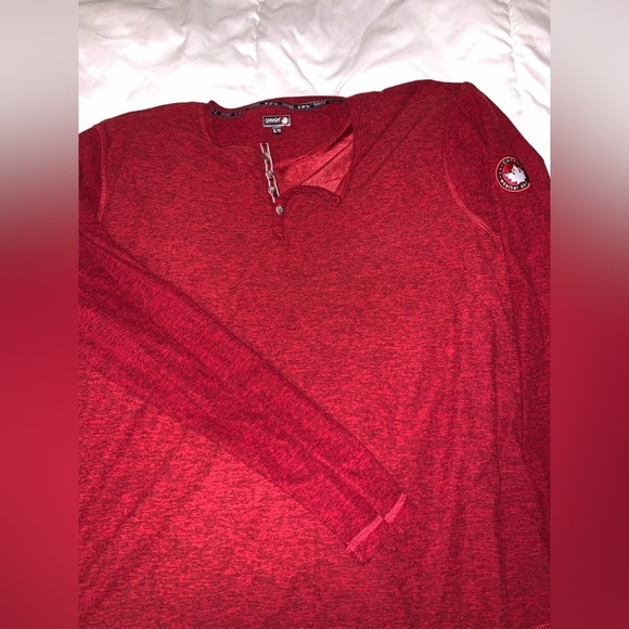 Canada weather gear long sleeve- red - Picture 3 of 9